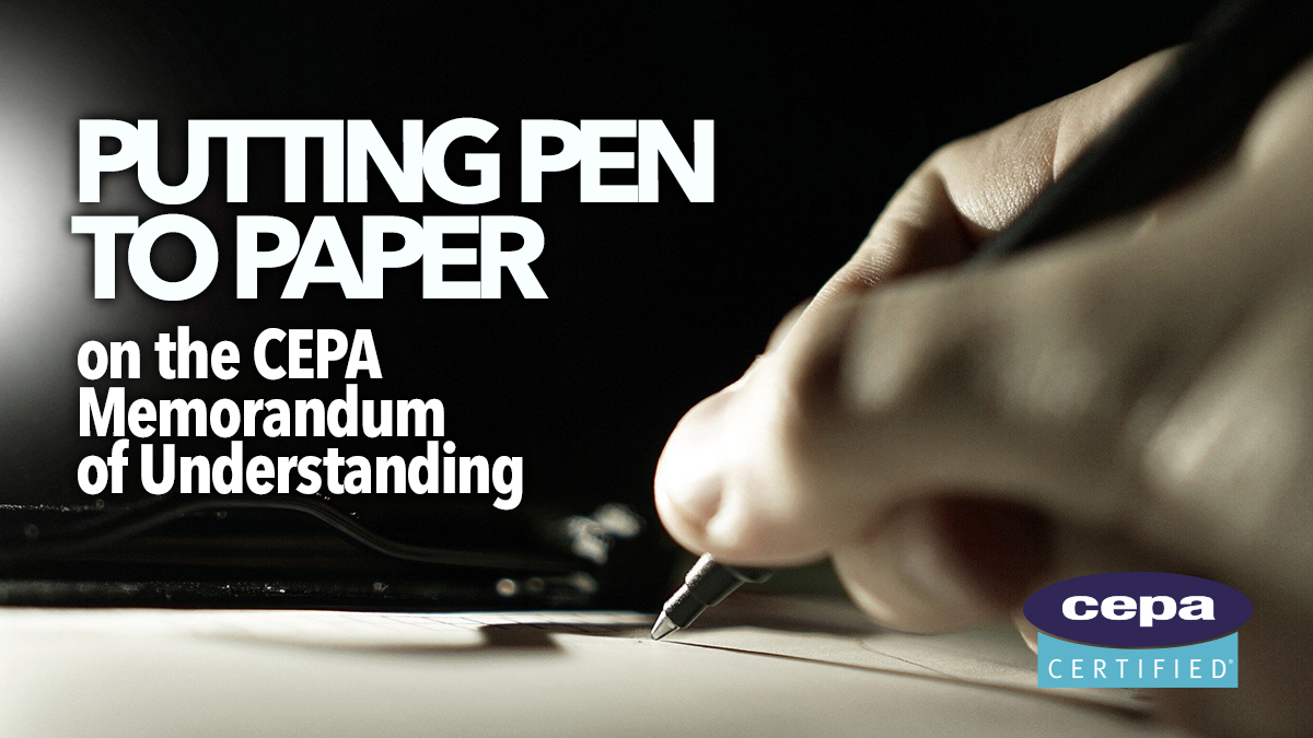 CEPA MoU update CEPA MoU update